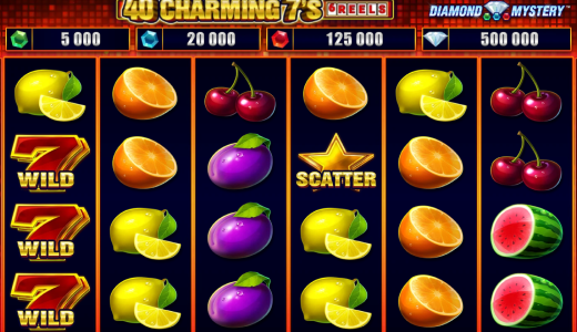 Diamond Mystery™ - 40 Charming 7's 6reels Screenshot